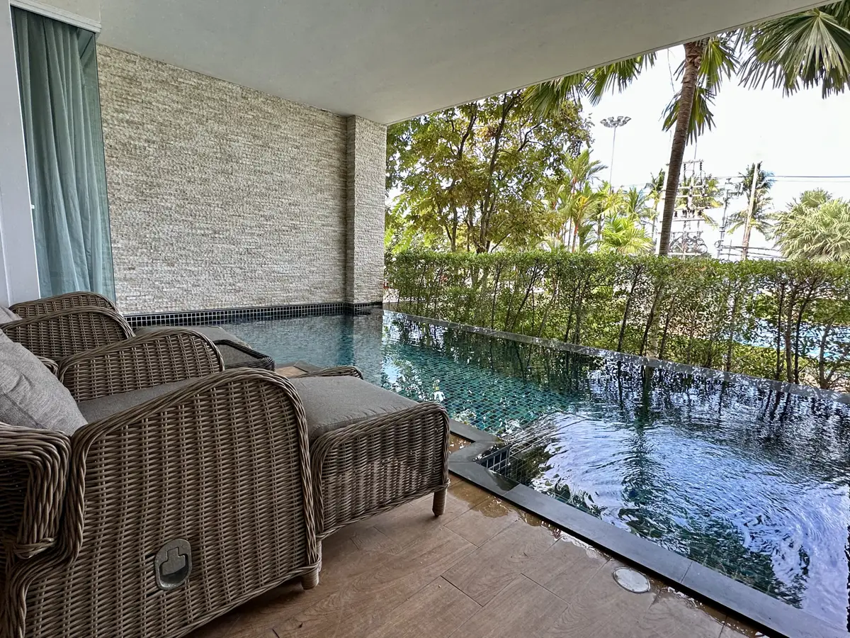 Jomtien Beach Road – Cetus private Pool and Pool Access for sale