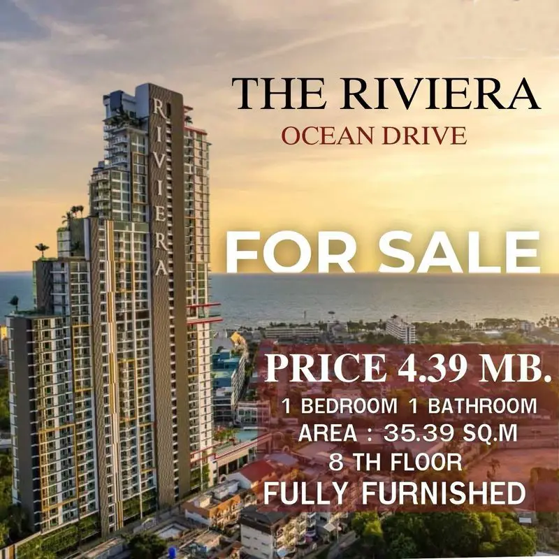 Riviera Ocean drive 1 Bedroom for sale